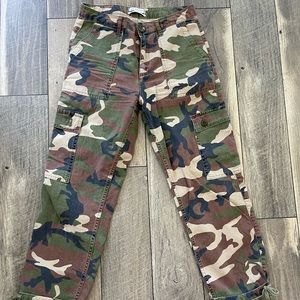Camo cargo pants